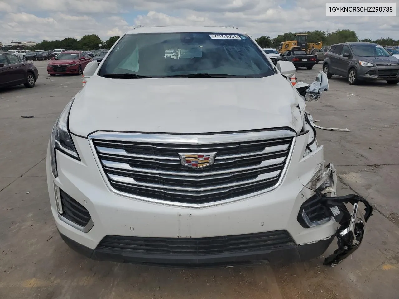 2017 Cadillac Xt5 Premium Luxury VIN: 1GYKNCRS0HZ290788 Lot: 71399854