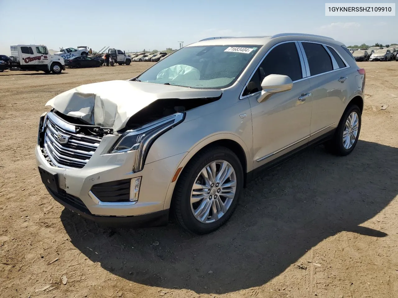 2017 Cadillac Xt5 Premium Luxury VIN: 1GYKNERS5HZ109910 Lot: 71683404