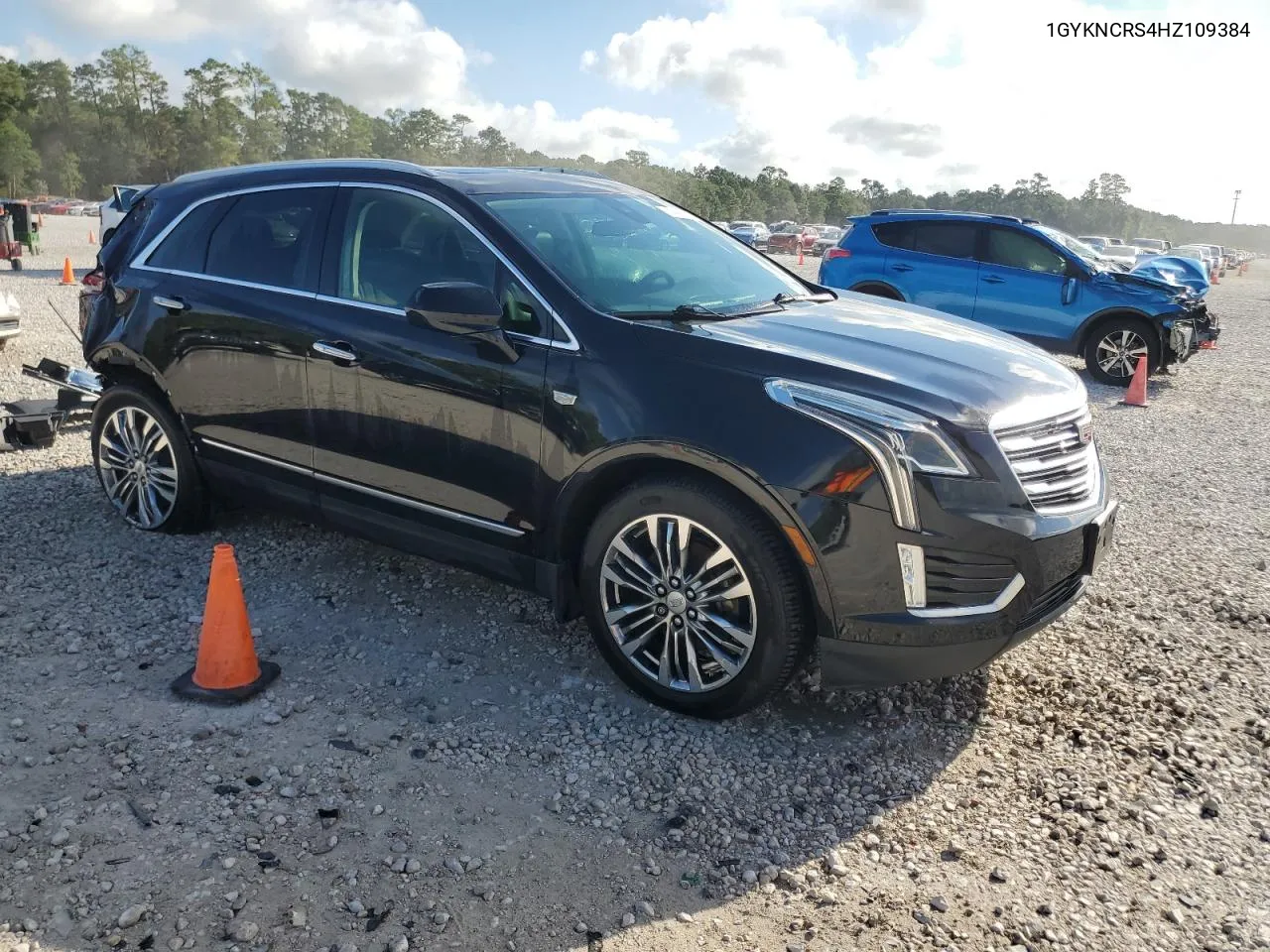 2017 Cadillac Xt5 Premium Luxury VIN: 1GYKNCRS4HZ109384 Lot: 72200654