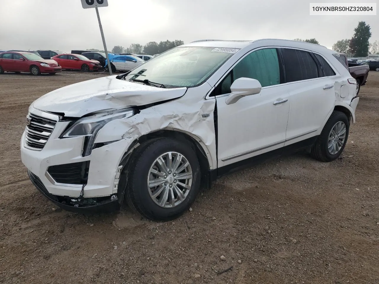 2017 Cadillac Xt5 Luxury VIN: 1GYKNBRS0HZ320804 Lot: 72995054