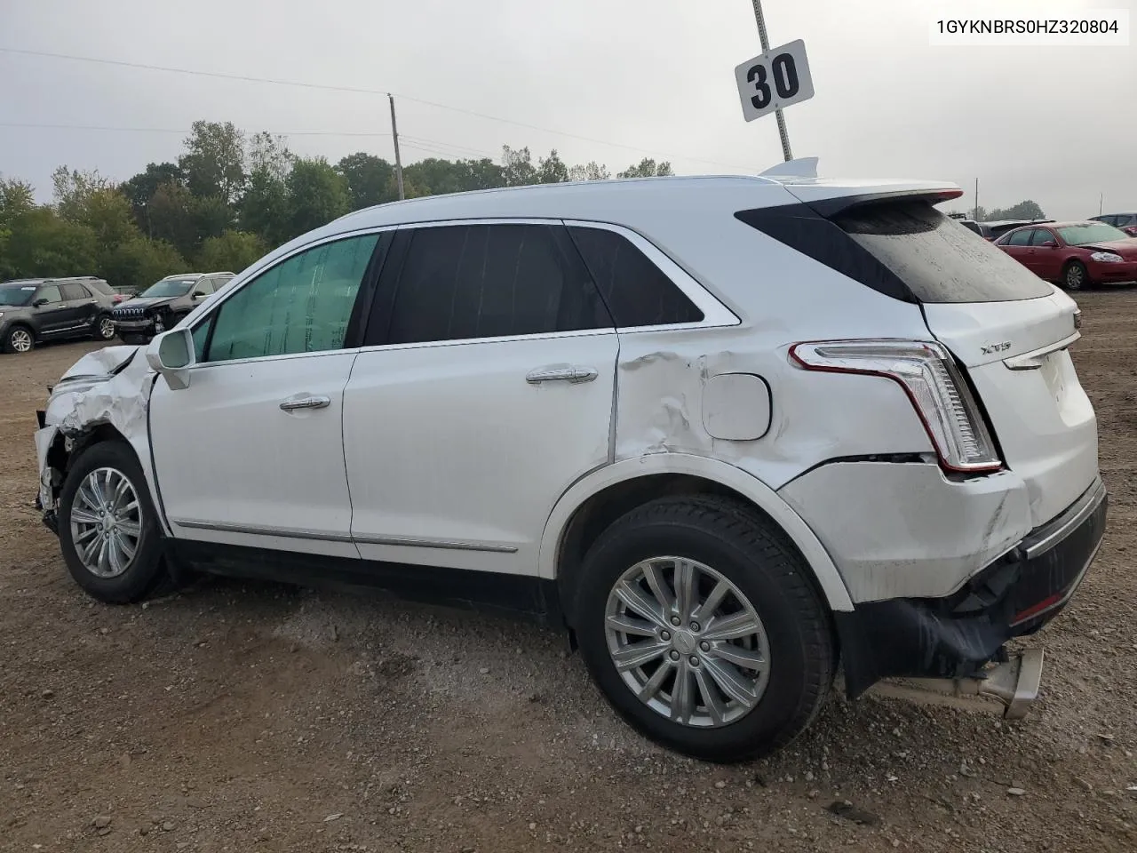 1GYKNBRS0HZ320804 2017 Cadillac Xt5 Luxury