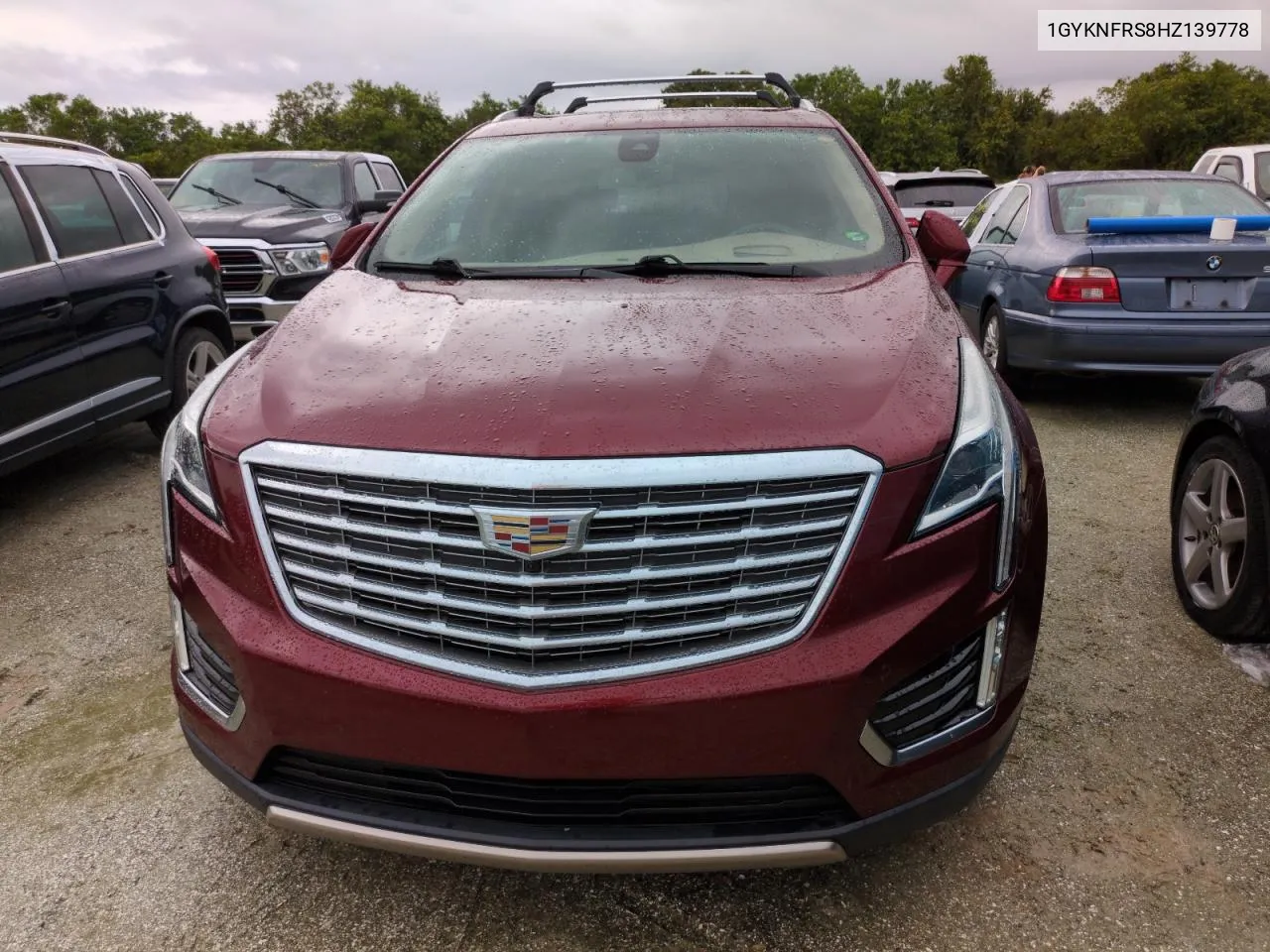 2017 Cadillac Xt5 Platinum VIN: 1GYKNFRS8HZ139778 Lot: 74422554