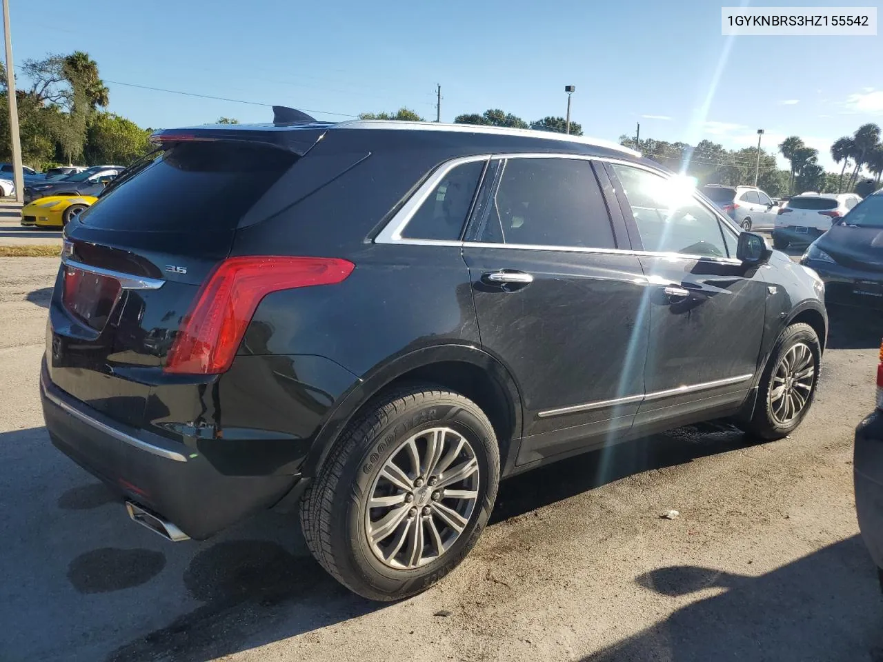 1GYKNBRS3HZ155542 2017 Cadillac Xt5 Luxury