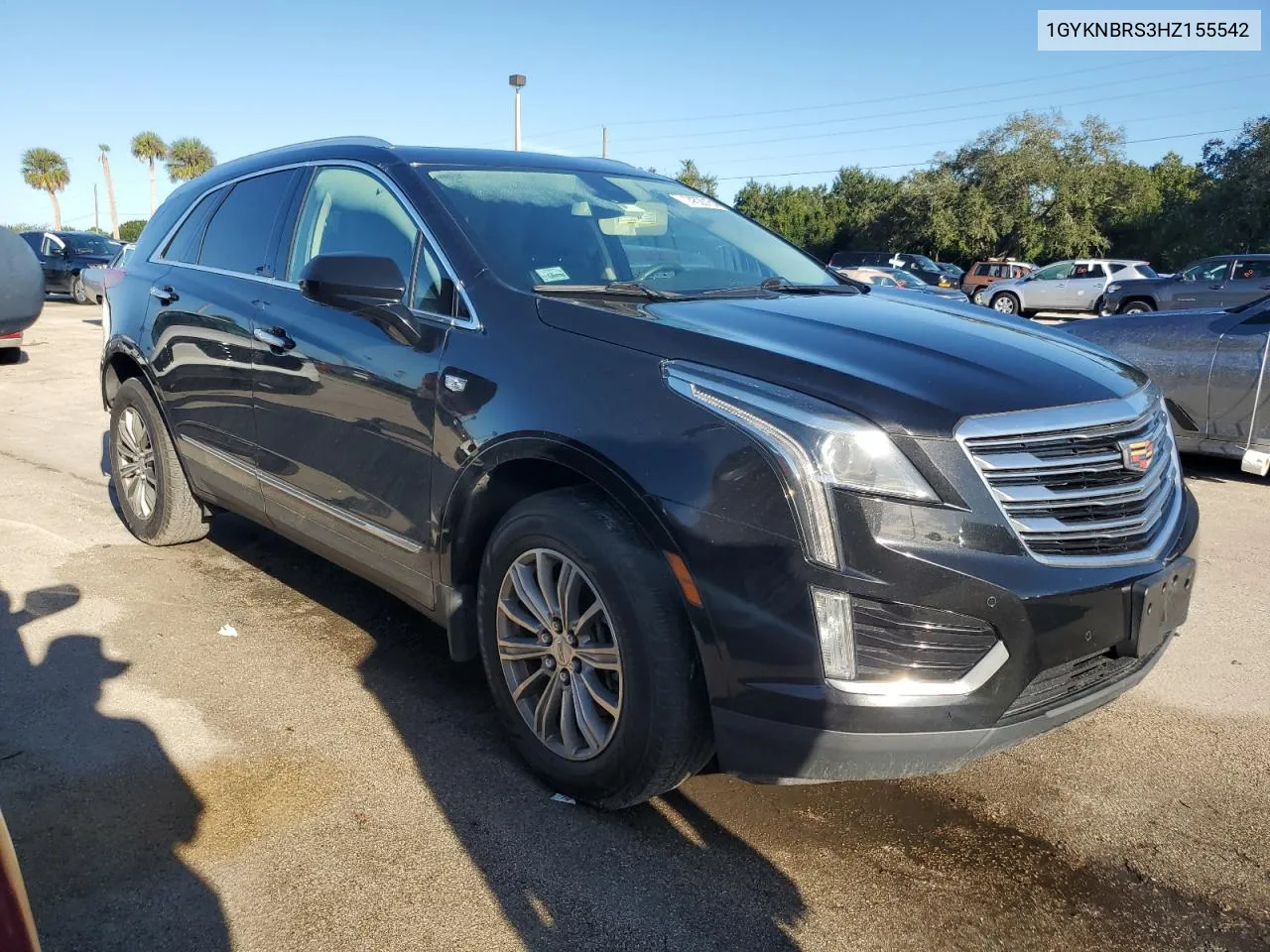 2017 Cadillac Xt5 Luxury VIN: 1GYKNBRS3HZ155542 Lot: 74520154