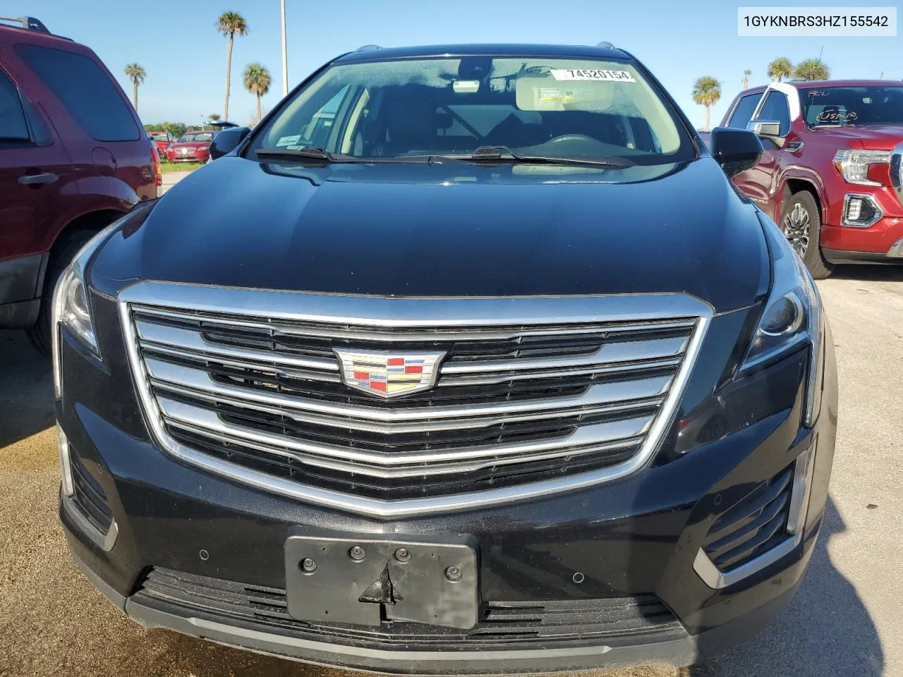 1GYKNBRS3HZ155542 2017 Cadillac Xt5 Luxury