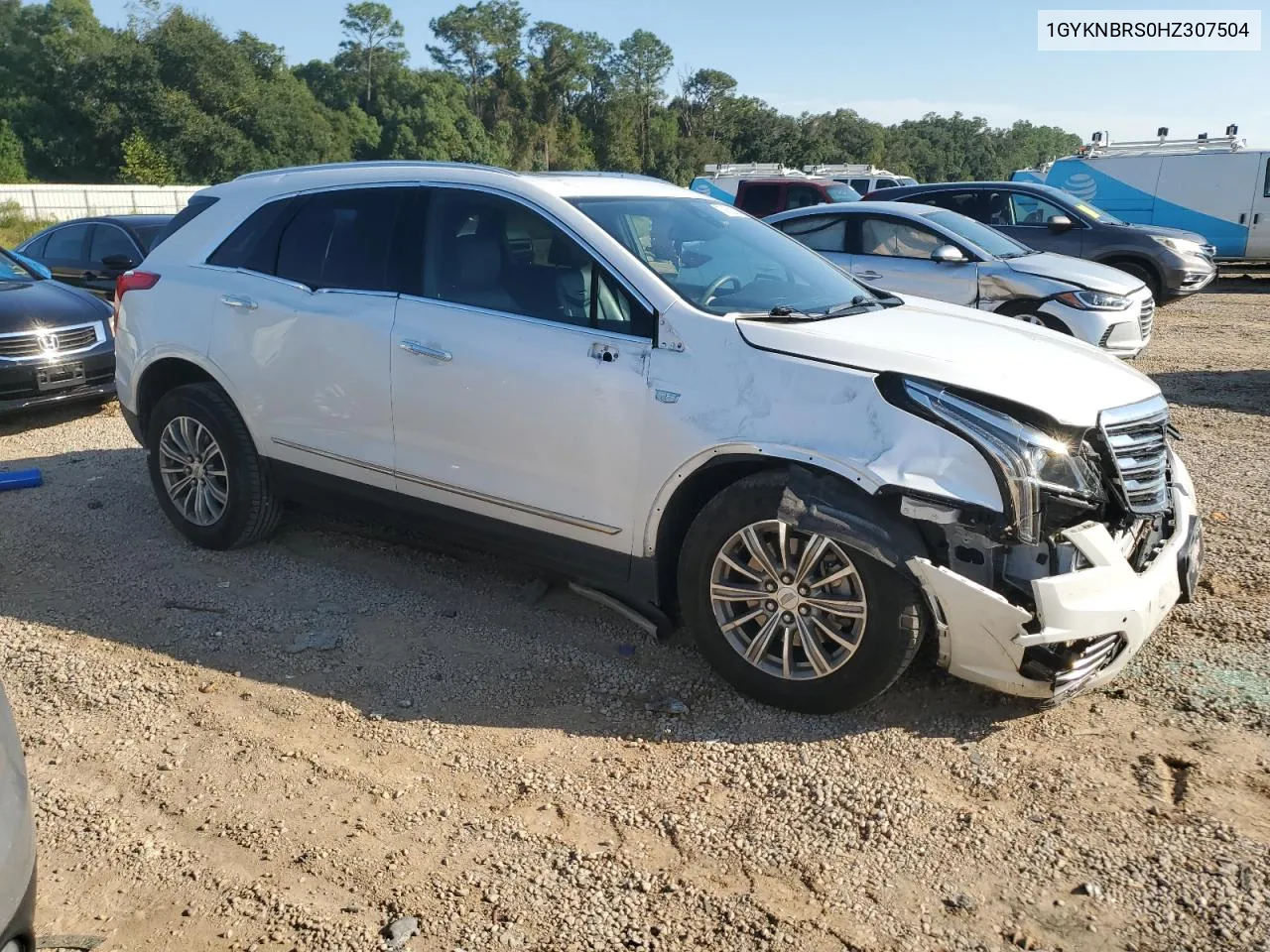 2017 Cadillac Xt5 Luxury VIN: 1GYKNBRS0HZ307504 Lot: 74522394