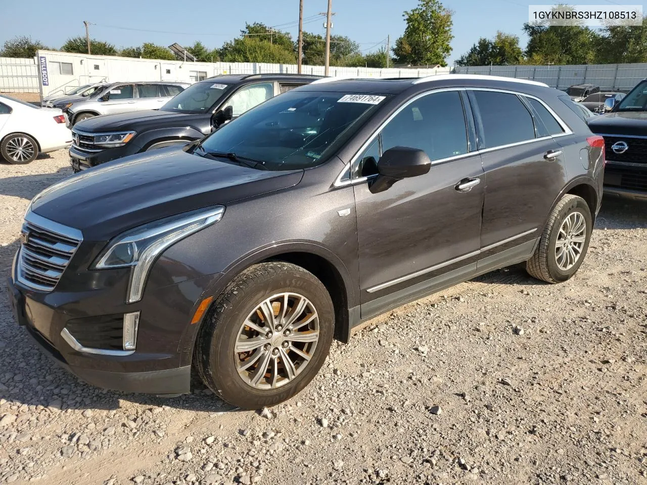 2017 Cadillac Xt5 Luxury VIN: 1GYKNBRS3HZ108513 Lot: 74691764