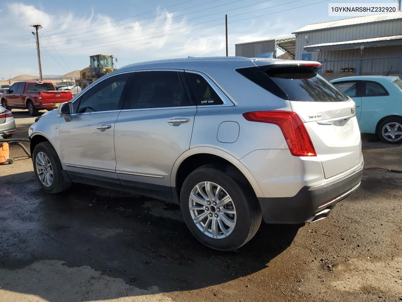 2017 Cadillac Xt5 VIN: 1GYKNARS8HZ232920 Lot: 75039144