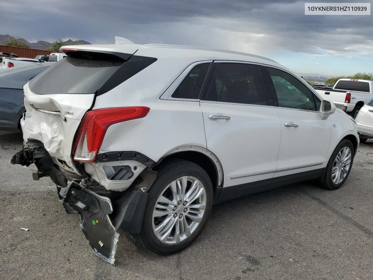 2017 Cadillac Xt5 Premium Luxury VIN: 1GYKNERS1HZ110939 Lot: 76126884