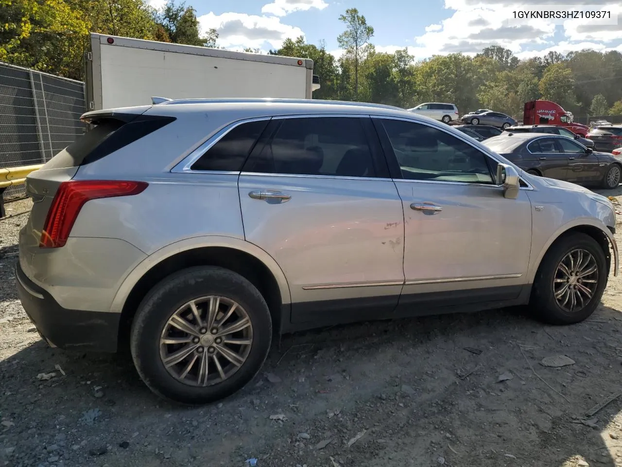 2017 Cadillac Xt5 Luxury VIN: 1GYKNBRS3HZ109371 Lot: 76398884