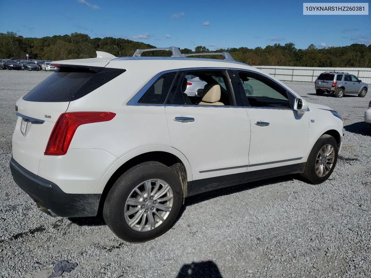 2017 Cadillac Xt5 VIN: 1GYKNARS1HZ260381 Lot: 76452204