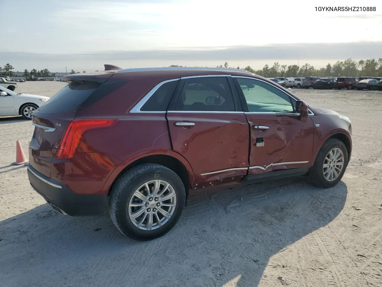 2017 Cadillac Xt5 VIN: 1GYKNARS5HZ210888 Lot: 76542264