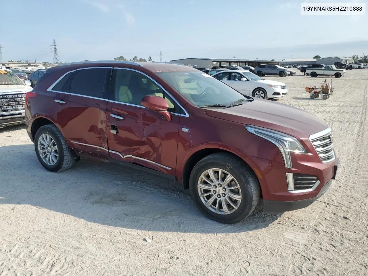 1GYKNARS5HZ210888 2017 Cadillac Xt5