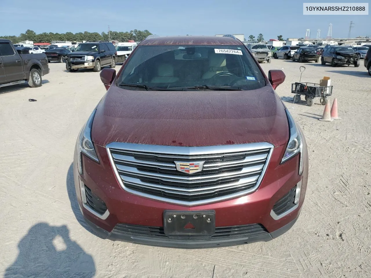 1GYKNARS5HZ210888 2017 Cadillac Xt5