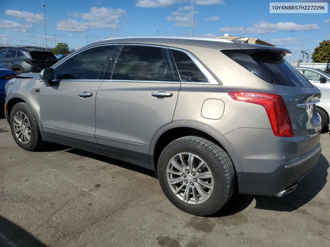 2017 Cadillac Xt5 Luxury VIN: 1GYKNBRS7HZ272296 Lot: 76549294