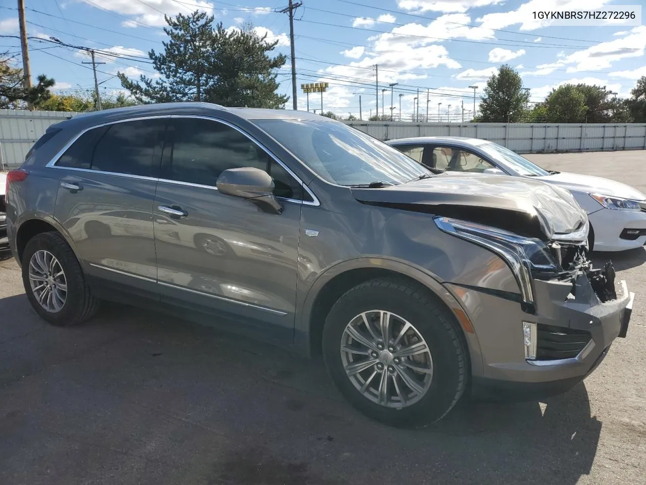 2017 Cadillac Xt5 Luxury VIN: 1GYKNBRS7HZ272296 Lot: 76549294