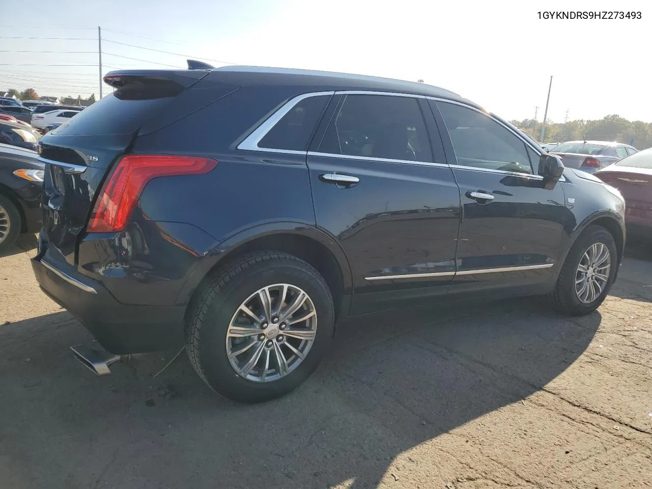 2017 Cadillac Xt5 Luxury VIN: 1GYKNDRS9HZ273493 Lot: 77030954