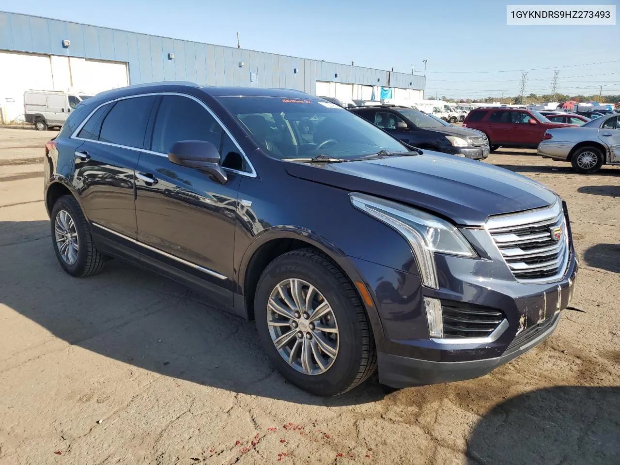 1GYKNDRS9HZ273493 2017 Cadillac Xt5 Luxury