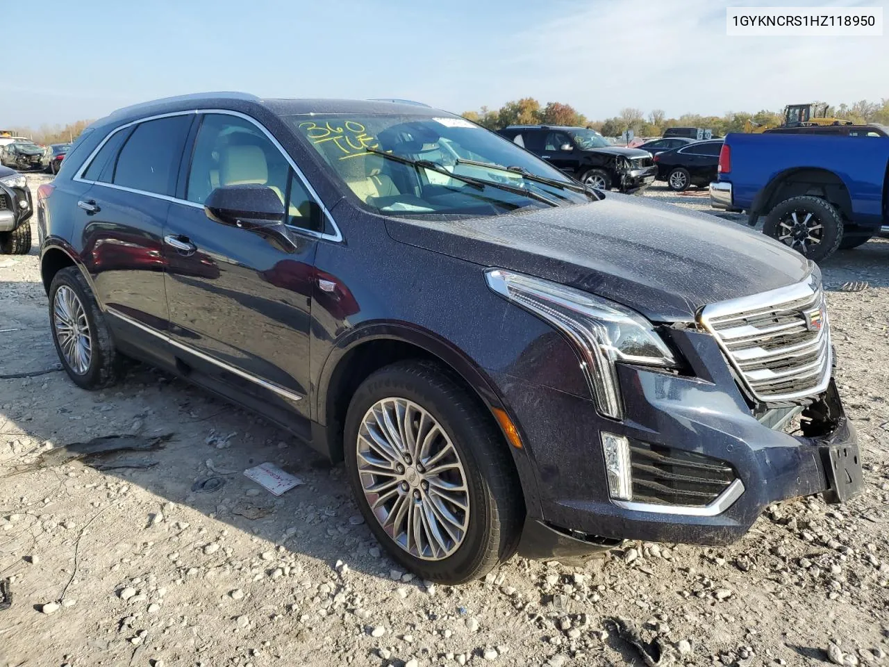 2017 Cadillac Xt5 Premium Luxury VIN: 1GYKNCRS1HZ118950 Lot: 77643964