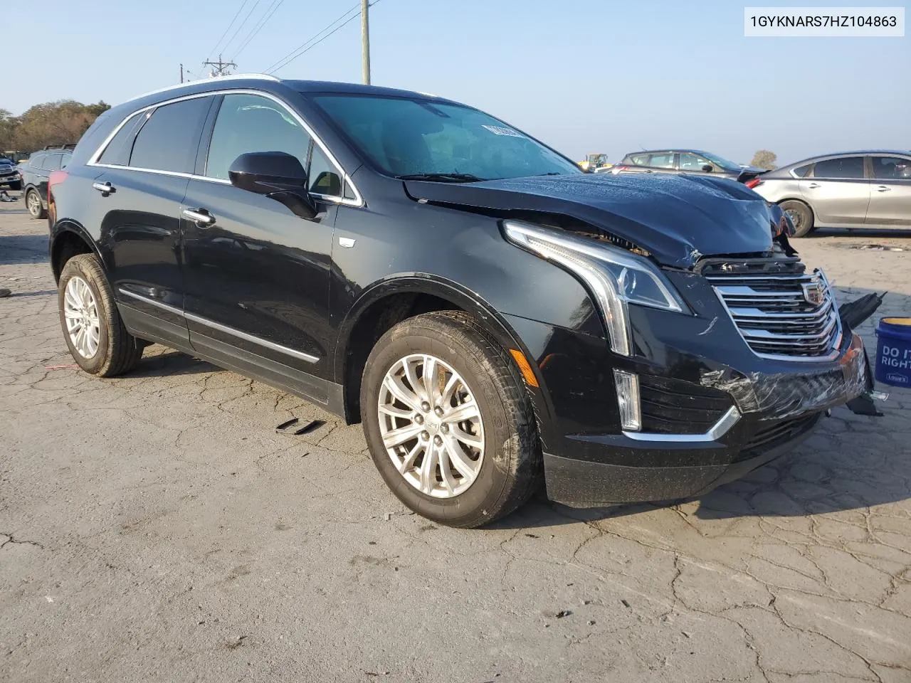 2017 Cadillac Xt5 VIN: 1GYKNARS7HZ104863 Lot: 77820694