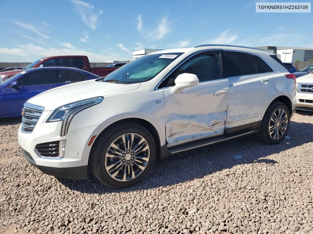 2017 Cadillac Xt5 Premium Luxury VIN: 1GYKNERS1HZ263109 Lot: 77995534