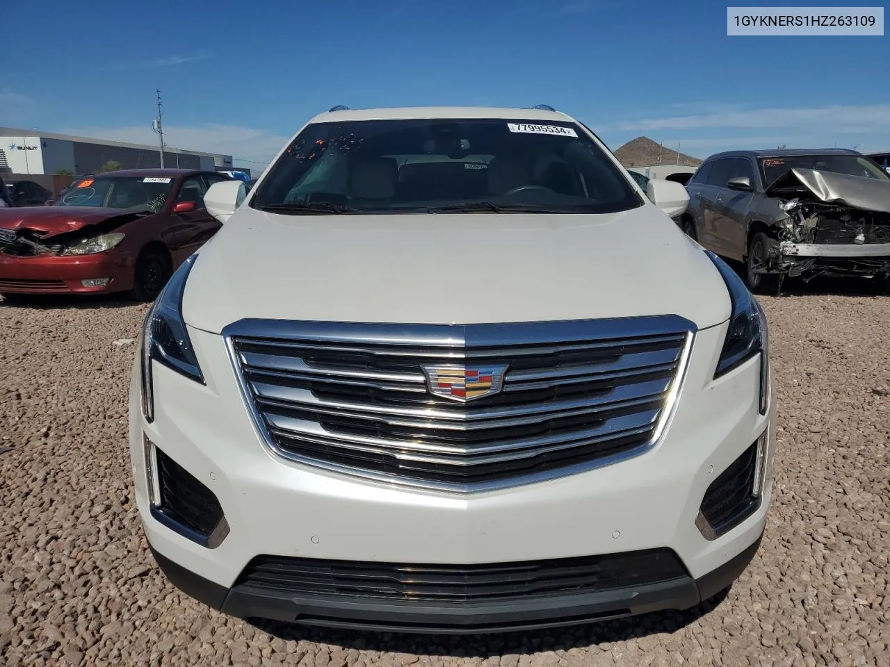 2017 Cadillac Xt5 Premium Luxury VIN: 1GYKNERS1HZ263109 Lot: 77995534