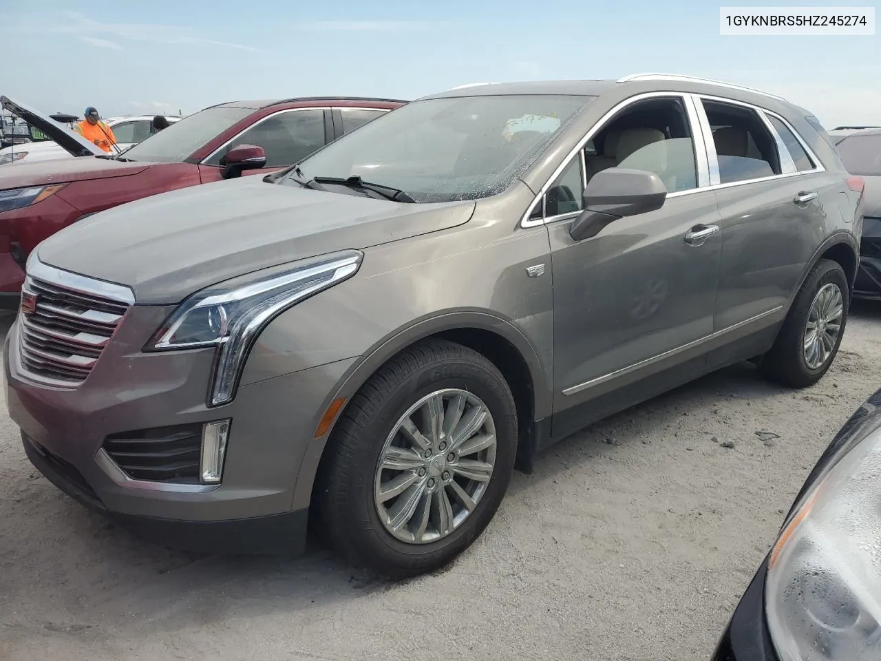 2017 Cadillac Xt5 Luxury VIN: 1GYKNBRS5HZ245274 Lot: 78333124