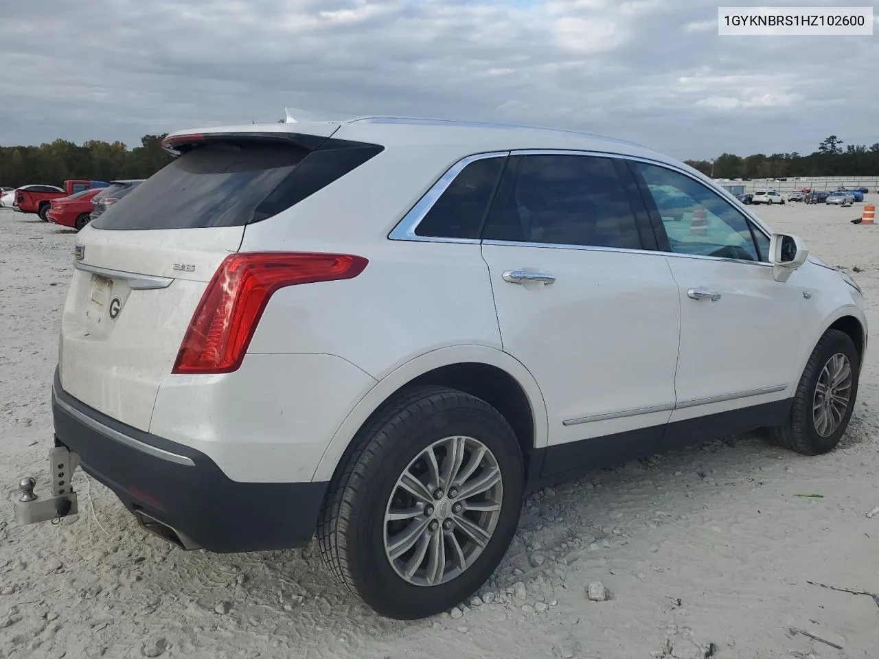 2017 Cadillac Xt5 Luxury VIN: 1GYKNBRS1HZ102600 Lot: 78598464