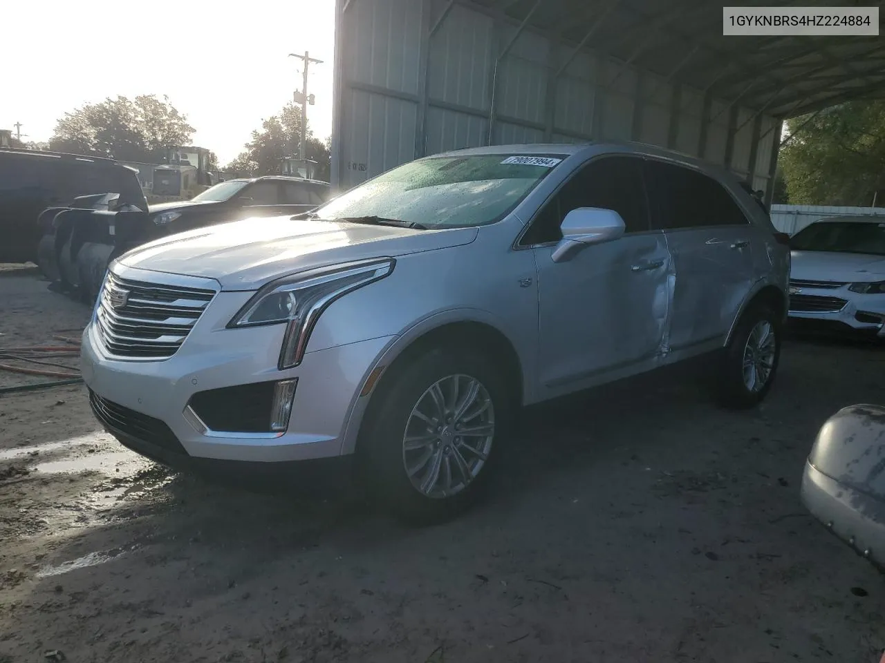 2017 Cadillac Xt5 Luxury VIN: 1GYKNBRS4HZ224884 Lot: 79007994