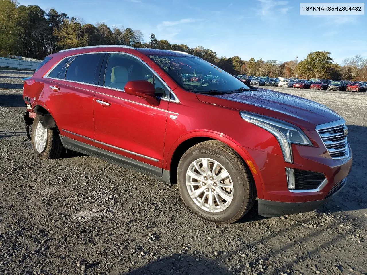 2017 Cadillac Xt5 VIN: 1GYKNARS5HZ304432 Lot: 79033914