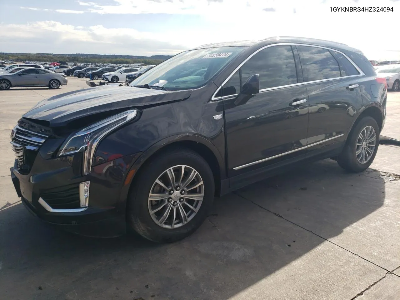 2017 Cadillac Xt5 Luxury VIN: 1GYKNBRS4HZ324094 Lot: 79250474