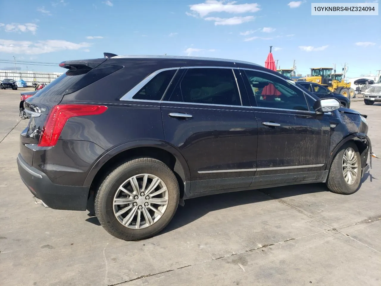 2017 Cadillac Xt5 Luxury VIN: 1GYKNBRS4HZ324094 Lot: 79250474