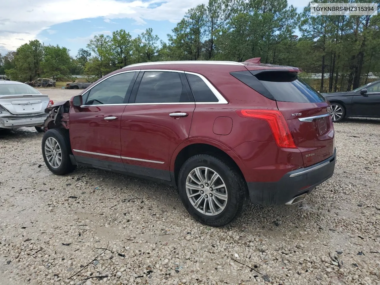 2017 Cadillac Xt5 Luxury VIN: 1GYKNBRS4HZ315394 Lot: 79402664