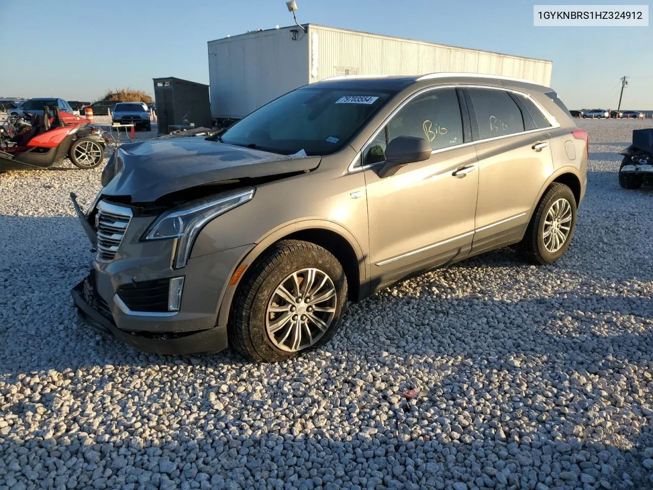 2017 Cadillac Xt5 Luxury VIN: 1GYKNBRS1HZ324912 Lot: 79703554