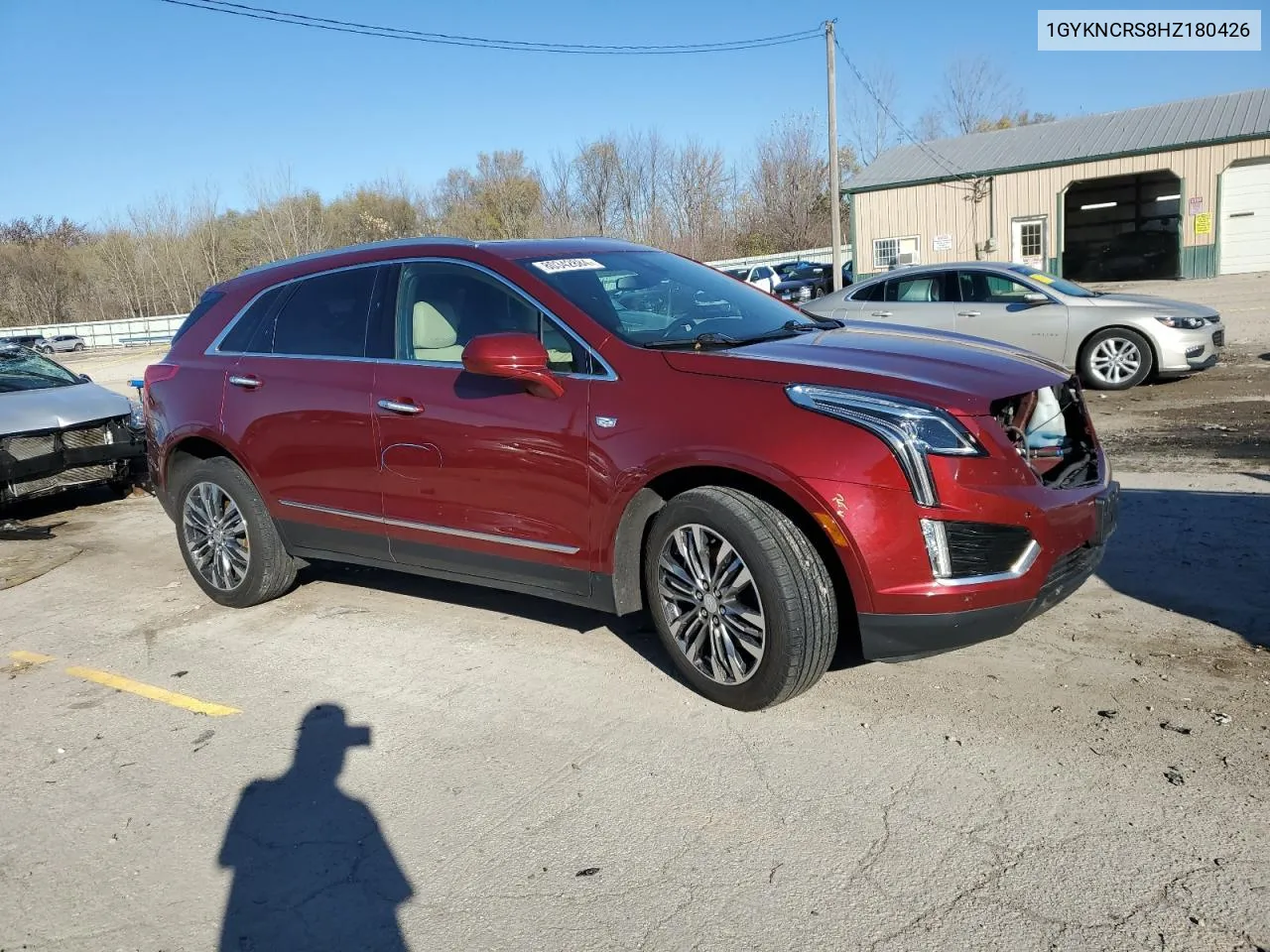 2017 Cadillac Xt5 Premium Luxury VIN: 1GYKNCRS8HZ180426 Lot: 80342884