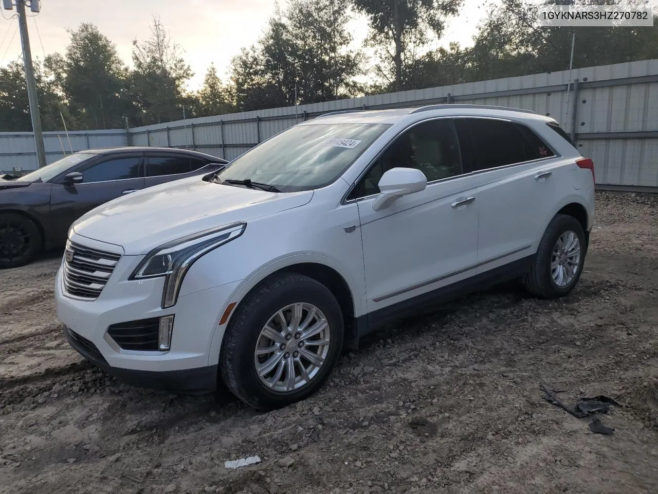 2017 Cadillac Xt5 VIN: 1GYKNARS3HZ270782 Lot: 80449424