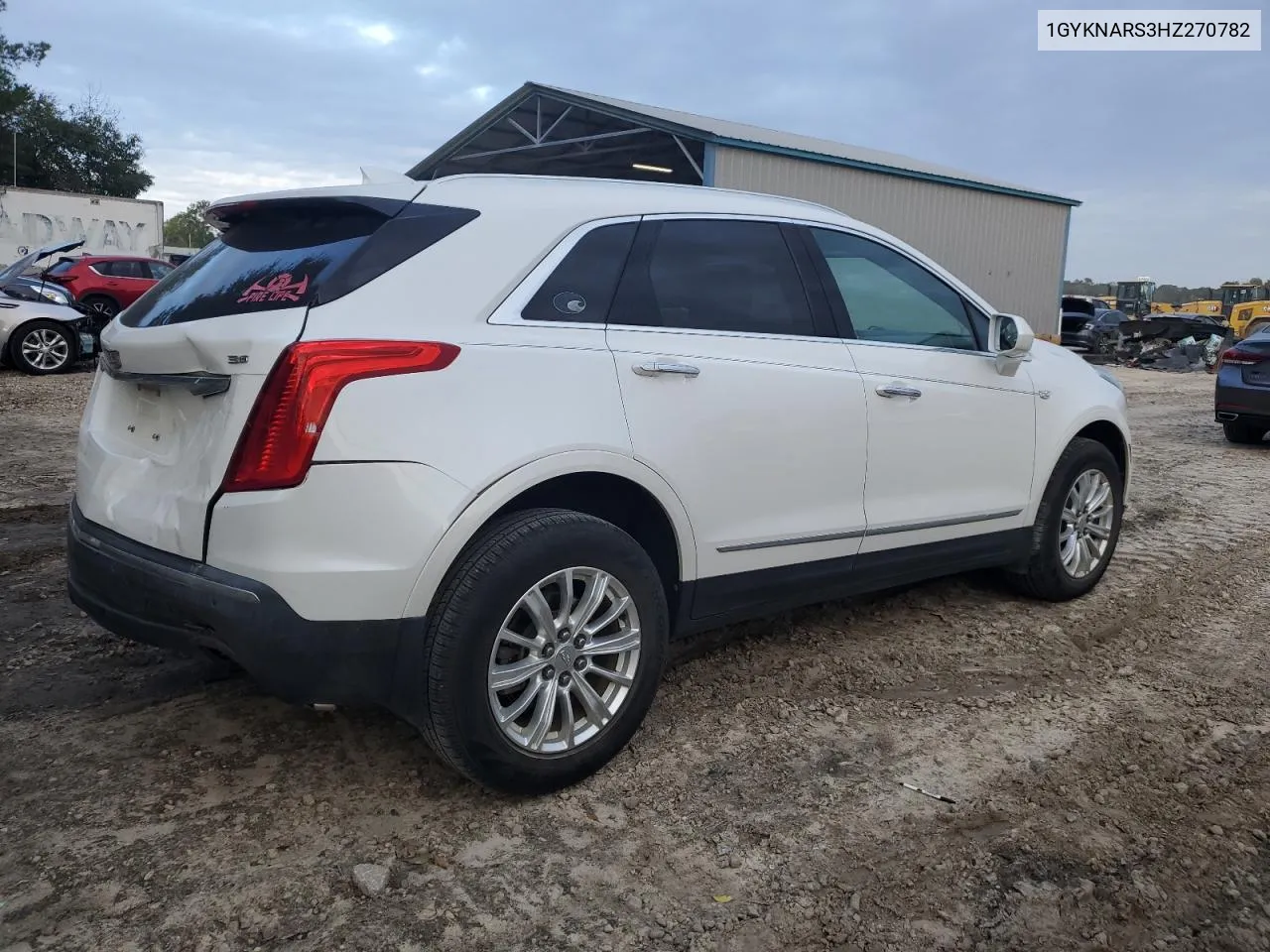 2017 Cadillac Xt5 VIN: 1GYKNARS3HZ270782 Lot: 80449424