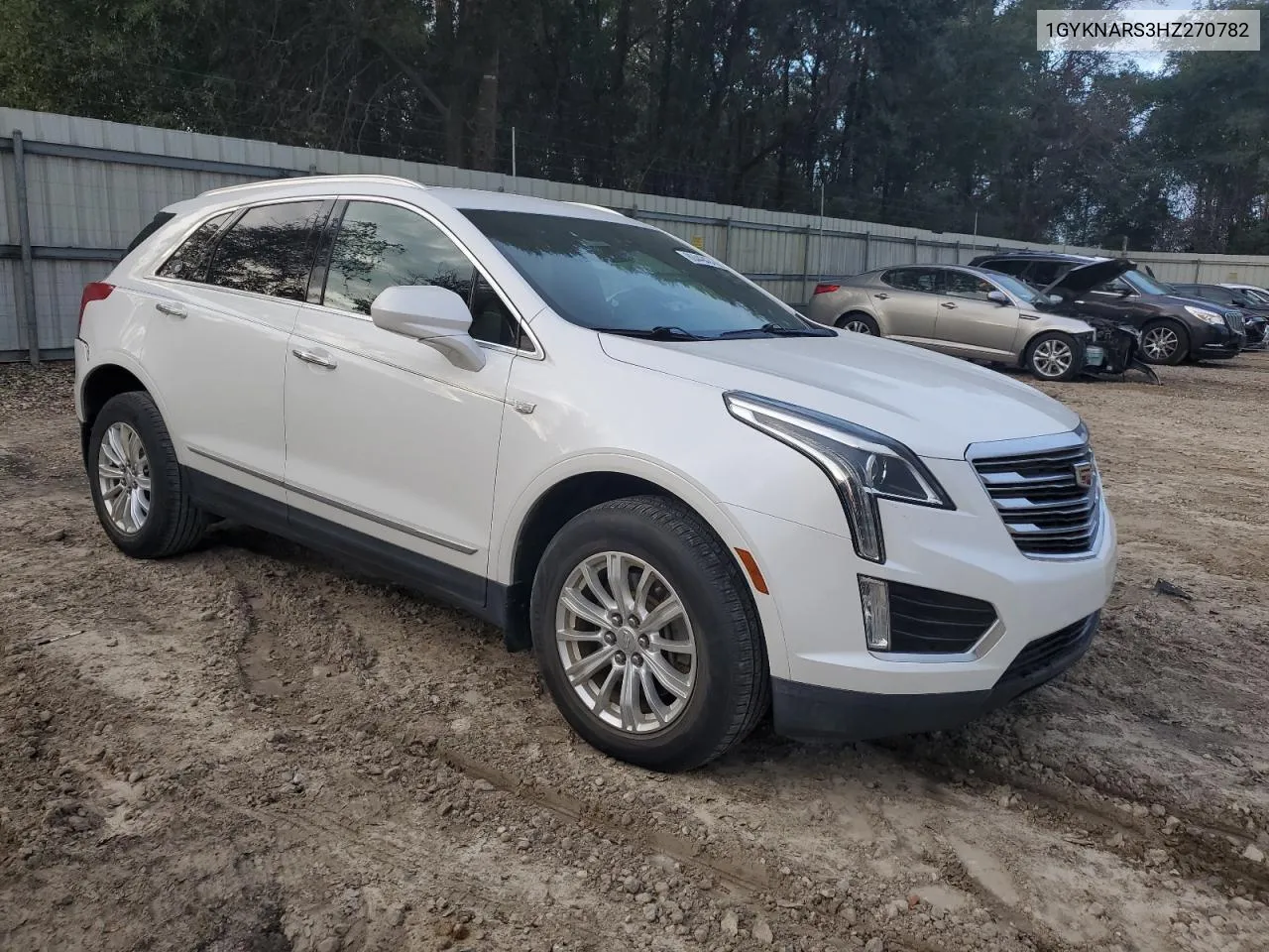 2017 Cadillac Xt5 VIN: 1GYKNARS3HZ270782 Lot: 80449424