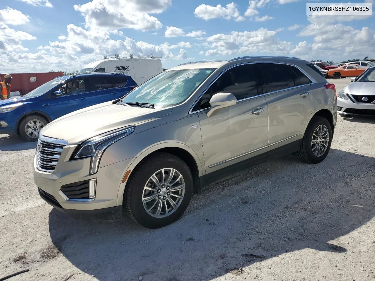 2017 Cadillac Xt5 Luxury VIN: 1GYKNBRS8HZ106305 Lot: 80507844