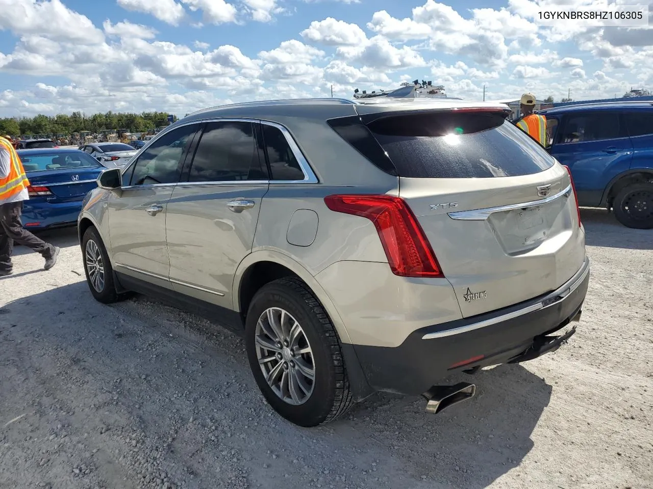 2017 Cadillac Xt5 Luxury VIN: 1GYKNBRS8HZ106305 Lot: 80507844