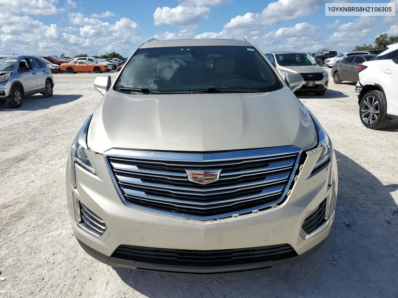 2017 Cadillac Xt5 Luxury VIN: 1GYKNBRS8HZ106305 Lot: 80507844