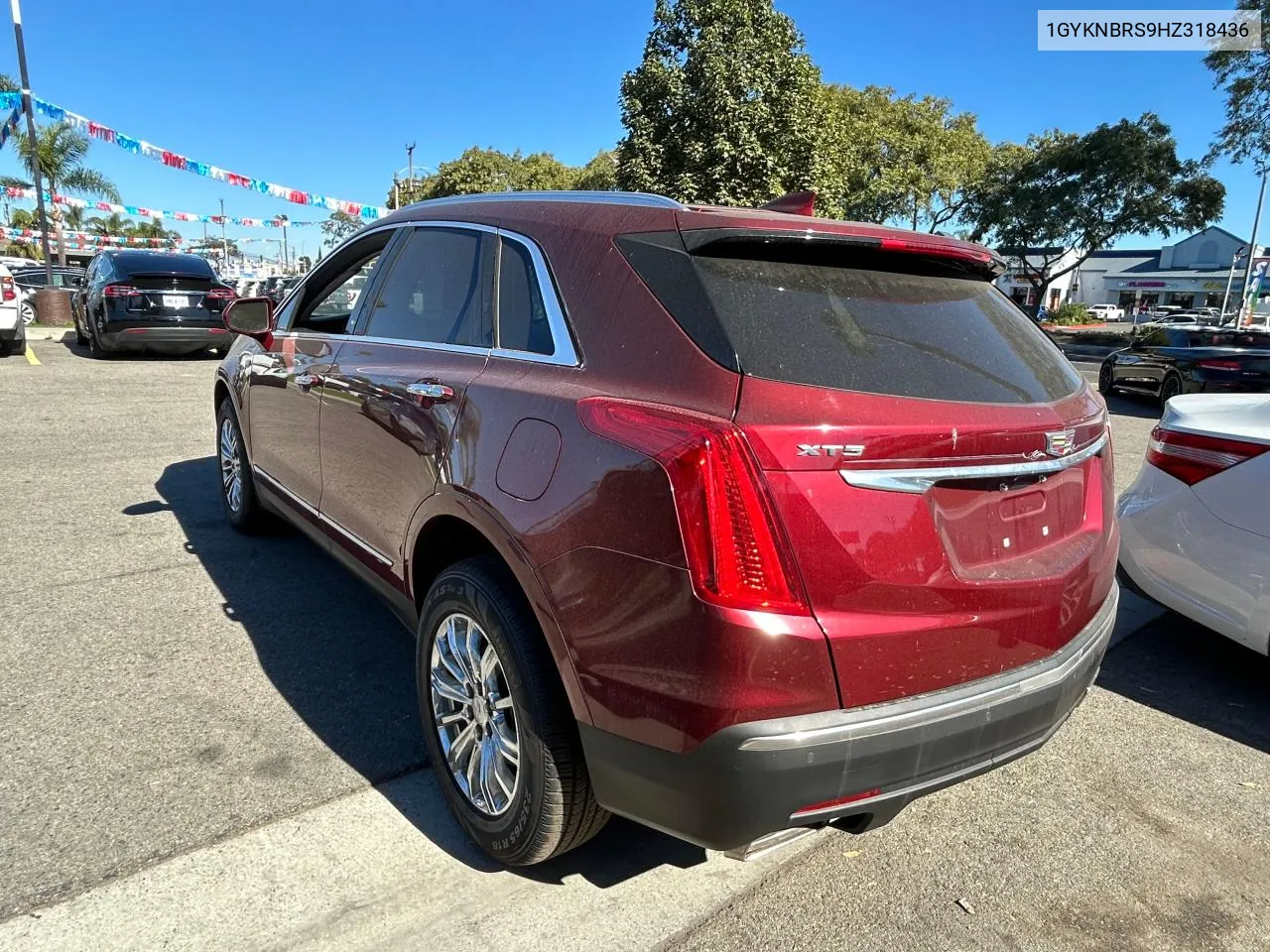 2017 Cadillac Xt5 Luxury VIN: 1GYKNBRS9HZ318436 Lot: 80924494