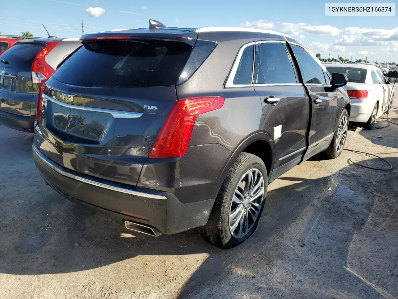 2017 Cadillac Xt5 Premiu VIN: 1GYKNERS6HZ166374 Lot: 81005684