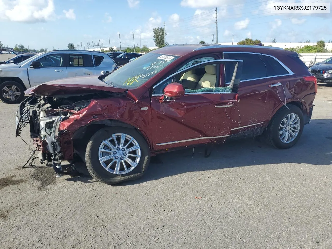 2018 Cadillac Xt5 VIN: 1GYKNARSXJZ179725 Lot: 46039573