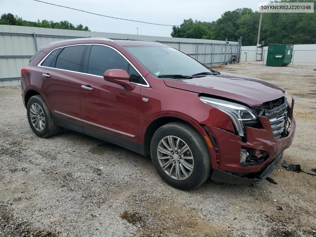 2018 Cadillac Xt5 Luxury VIN: 1GYKNCRS2JZ201048 Lot: 59259064