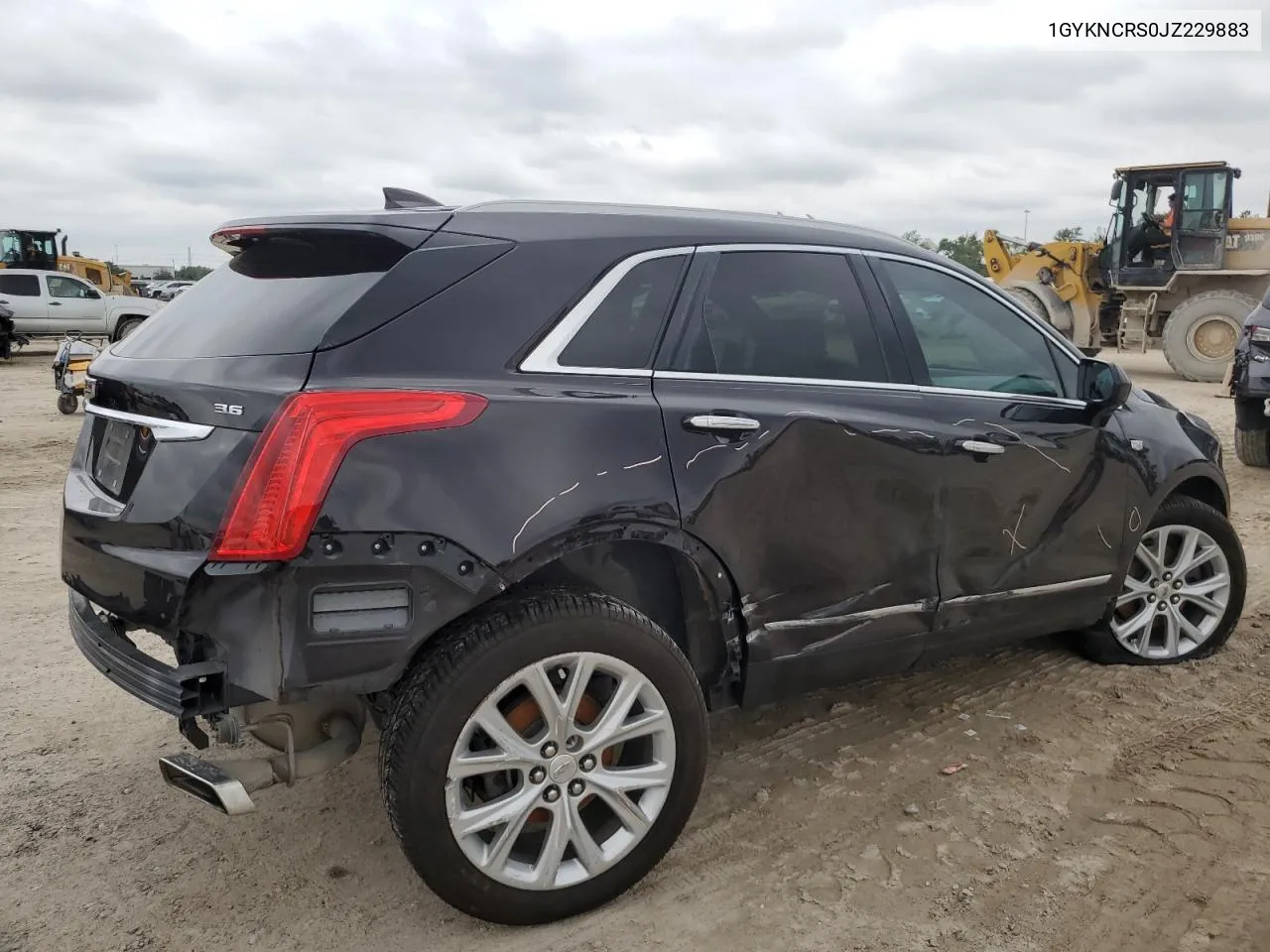 2018 Cadillac Xt5 Luxury VIN: 1GYKNCRS0JZ229883 Lot: 63763564