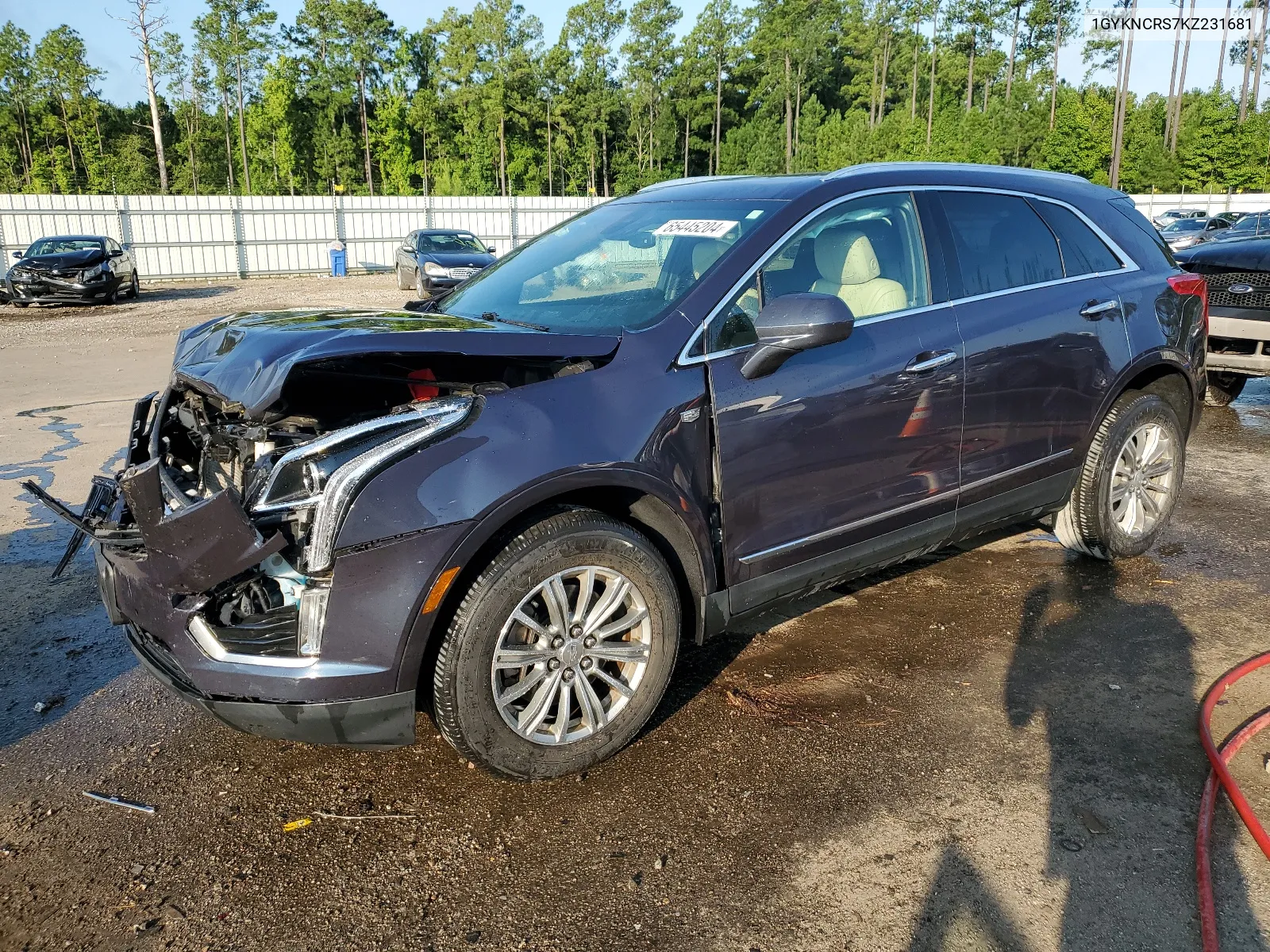 1GYKNCRS7KZ231681 2018 Cadillac Xt5 Luxury