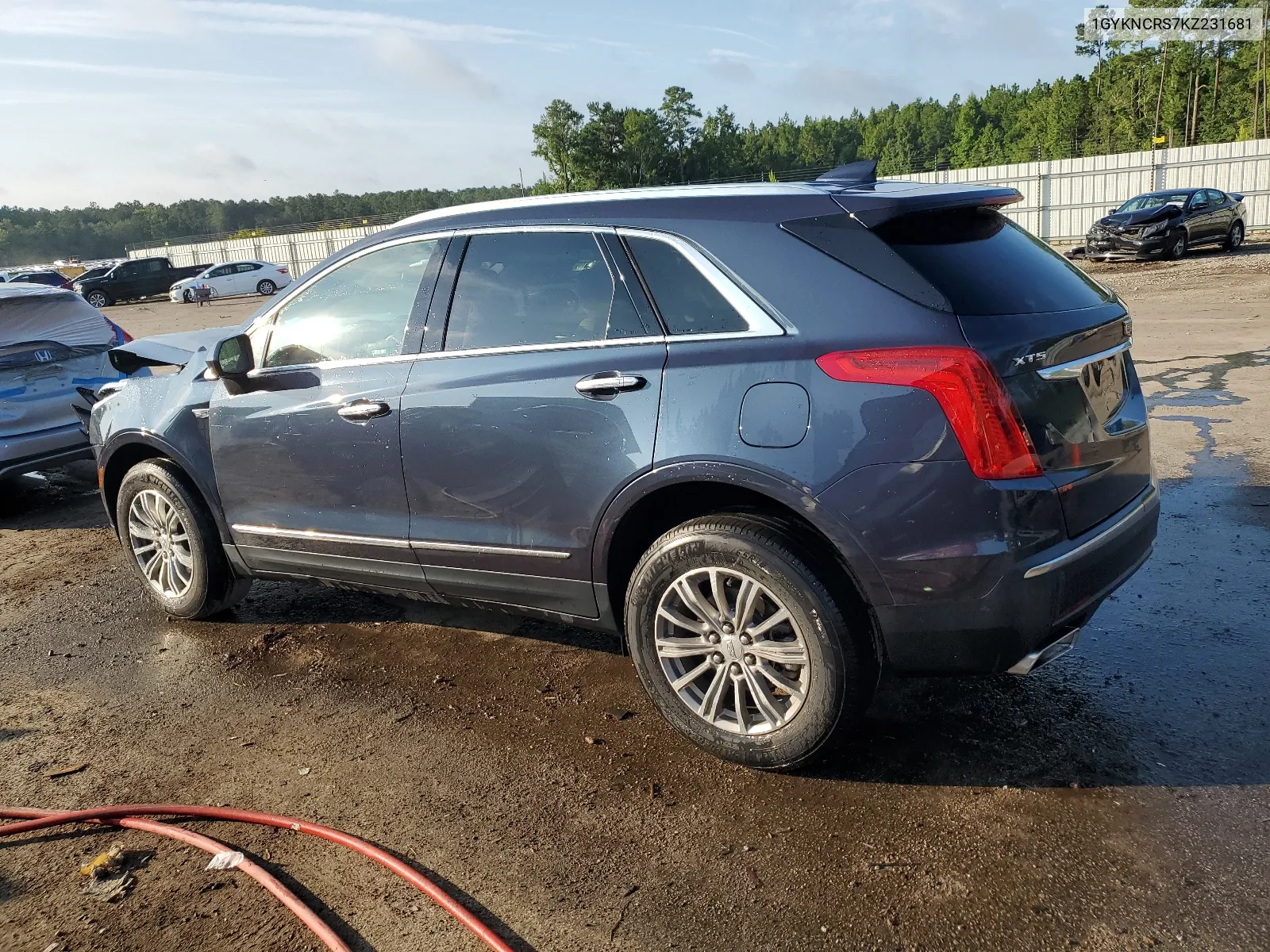 1GYKNCRS7KZ231681 2018 Cadillac Xt5 Luxury