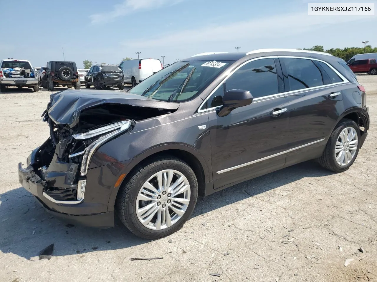 2018 Cadillac Xt5 Premium Luxury VIN: 1GYKNERSXJZ117166 Lot: 68712324