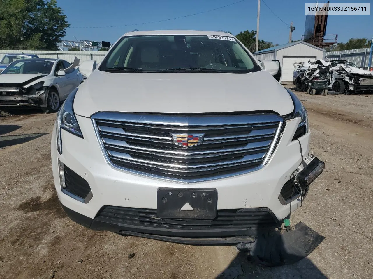 2018 Cadillac Xt5 Luxury VIN: 1GYKNDRS3JZ156711 Lot: 69091974